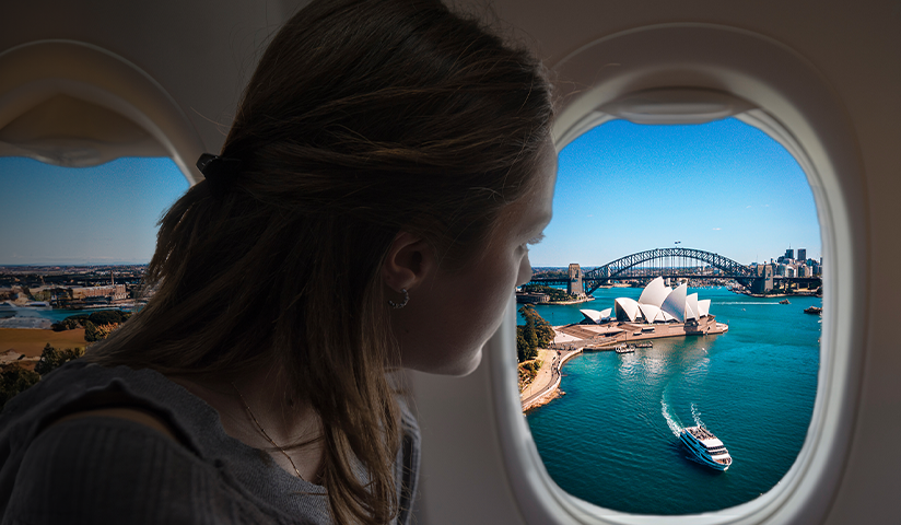 Free flight to Australia Incentive